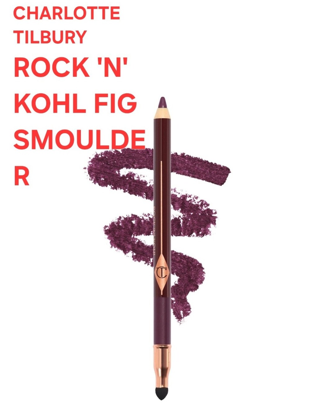 CHARLOTTE TILBURY ROCK 'N' KOHL FIG SMOULDER. BNIB